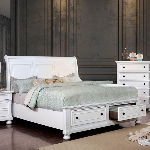Castor Brown Cherry Queen, E.King, & Cal.King Bed - Time 2 Sleep (West Covina, CA)