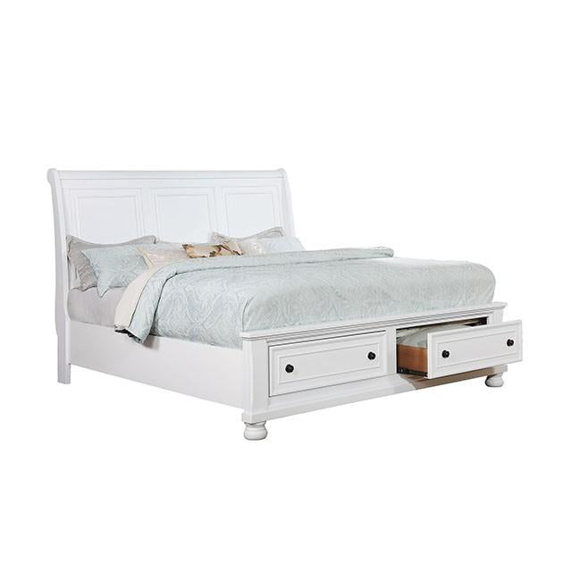 Castor Brown Cherry Queen, E.King, & Cal.King Bed - Time 2 Sleep (West Covina, CA)