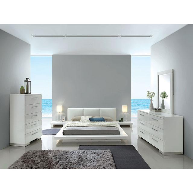 Christie Glossy White Mirror - Time 2 Sleep (West Covina, CA)