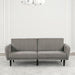 Aristide Futon Sofa Grey & Brown - Time 2 Sleep (West Covina, CA)