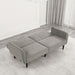 Aristide Futon Sofa Grey & Brown - Time 2 Sleep (West Covina, CA)