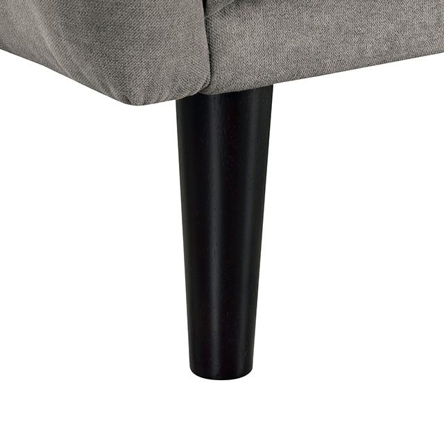 Aristide Futon Sofa Grey & Brown - Time 2 Sleep (West Covina, CA)
