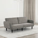 Aristide Futon Sofa Grey & Brown - Time 2 Sleep (West Covina, CA)