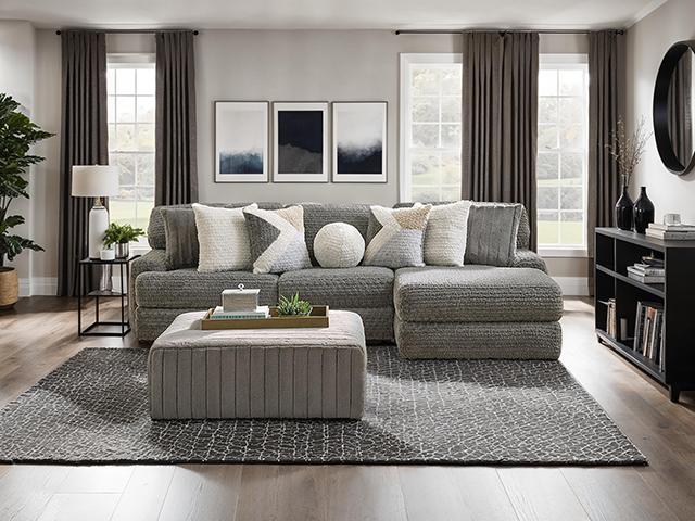 Elmhurst L-shaped Sectional - Time 2 Sleep (West Covina, CA)
