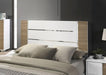 ERLANGEN Cal.King & E.King Bed, White/Natural - Time 2 Sleep (West Covina, CA)