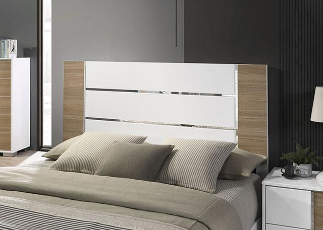 ERLANGEN Cal.King & E.King Bed, White/Natural - Time 2 Sleep (West Covina, CA)