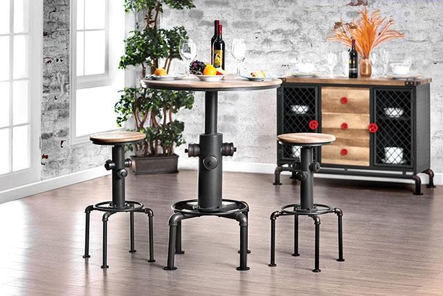 Foskey 3 Pc Bar Table Set - Time 2 Sleep (West Covina, CA)