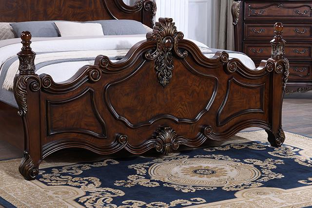 Francione E.King & Queen Bed White & Chrome - Time 2 Sleep (West Covina, CA)