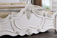 Francione E.King & Queen Bed White & Chrome - Time 2 Sleep (West Covina, CA)