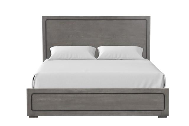 Crowthorne E.King & Queen Bed Grey & White - Time 2 Sleep (West Covina, CA)