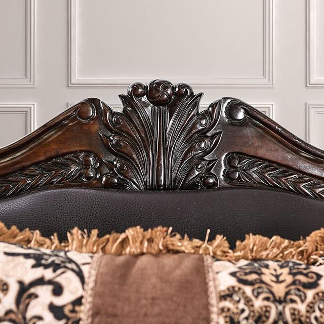 JAMAEL Brown/Espresso Sofa - Time 2 Sleep (West Covina, CA)