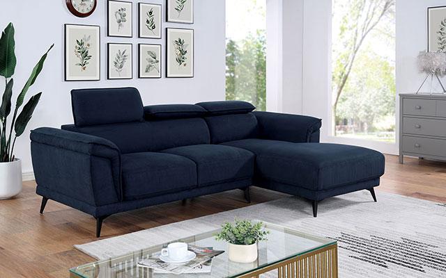 NAPANEE Sectional, Navy - Time 2 Sleep (West Covina, CA)