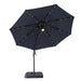 Nuti 10 Ft Round Umbrella w/ LED Light + 37" Large Base - Time 2 Sleep (West Covina, CA)