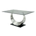 ORLA Silver/Black Dining Table - Time 2 Sleep (West Covina, CA)