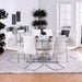 Richfield I Silver/Chrome Dining Table - Time 2 Sleep (West Covina, CA)