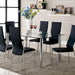 Oahu Chrome Dining Table - Time 2 Sleep (West Covina, CA)