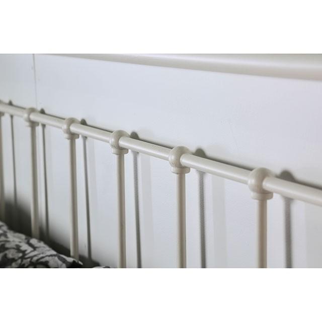 IRIA Vintage White Cal.King, E.King, & Full Bed - Time 2 Sleep (West Covina, CA)