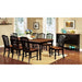 MAYVILLE Black/Antique Oak Dining Table w/ 1x18 Leaf - Time 2 Sleep (West Covina, CA)