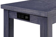 CAERLEON 3 Pc. Counter Ht. Table Set, Blue - Time 2 Sleep (West Covina, CA)