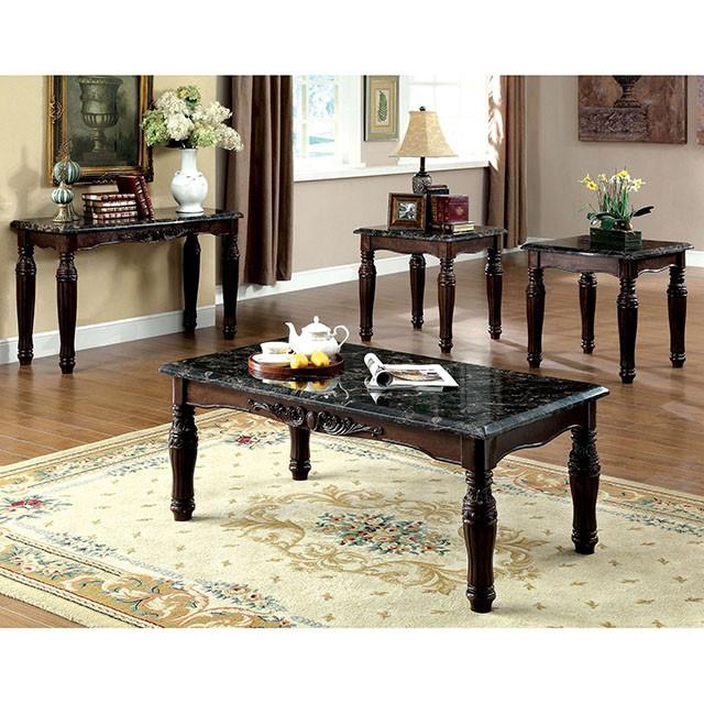 Brampton Espresso/Black Faux Sofa Table - Time 2 Sleep (West Covina, CA)