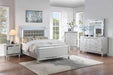 Hothan Queen Bed in Silver - Time 2 Sleep (West Covina, CA)