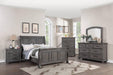 Mcraft Queen Bed in Antique Gray Oak - Time 2 Sleep (West Covina, CA)