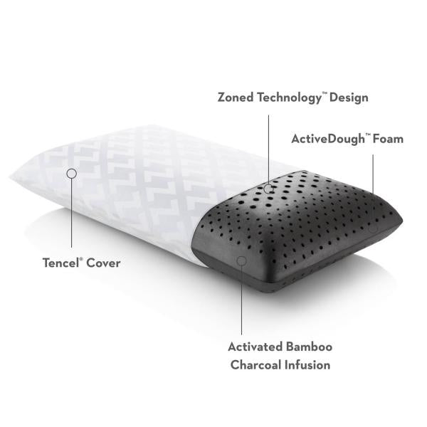 ZONED ACTIVEDOUGH® + BAMBOO CHARCOAL PILLOW