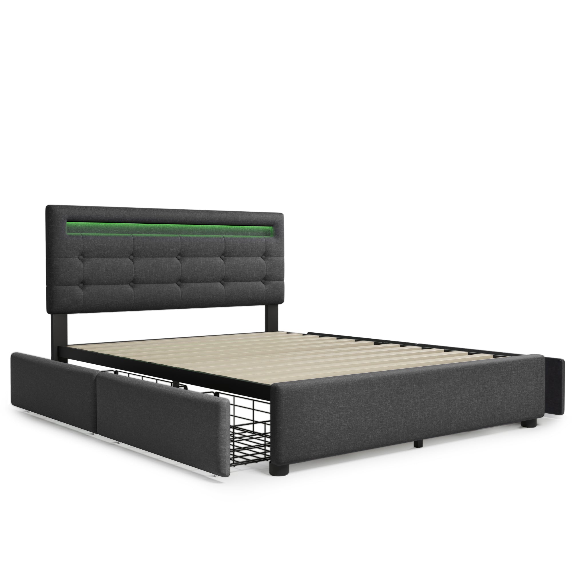 Queen Led Bed Frame