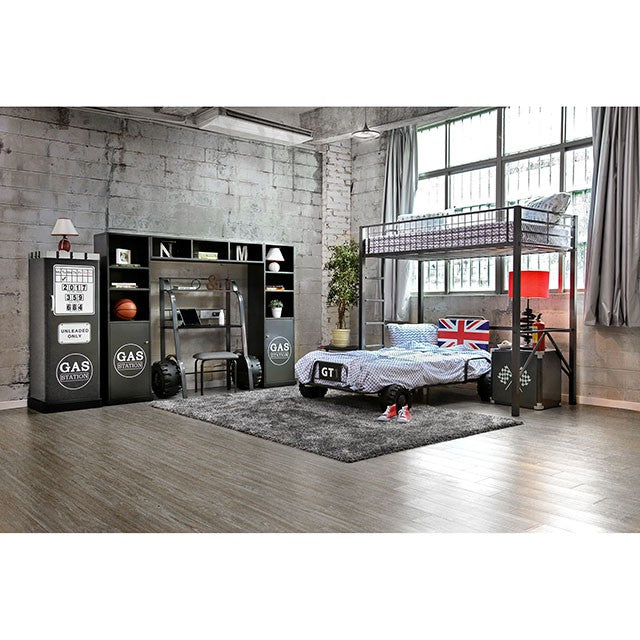 Royal Racer Twin Bed, Blue - Time 2 Sleep (West Covina, CA)