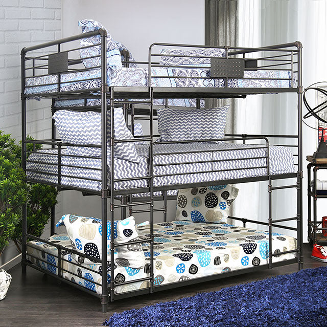 Olga I Antique Black Full/Full Bunk Bed - Time 2 Sleep (West Covina, CA)