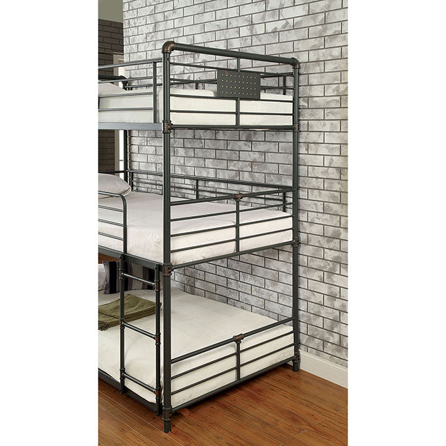Olga I Antique Black Full/Full Bunk Bed - Time 2 Sleep (West Covina, CA)