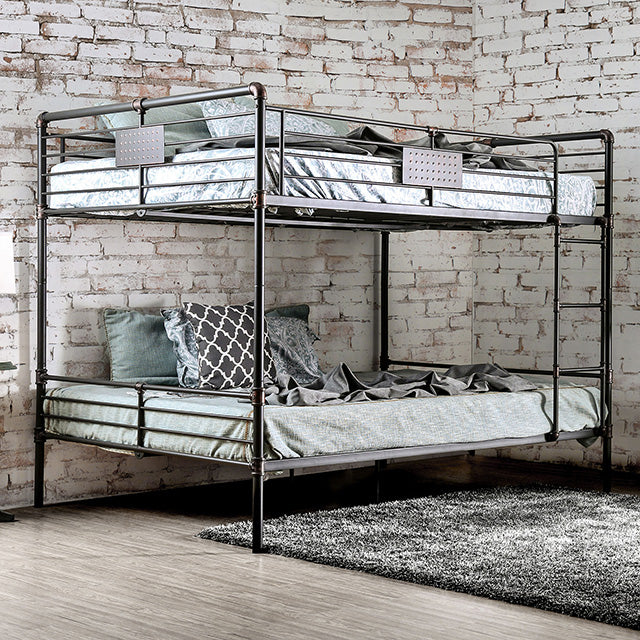 Olga I Antique Black Full/Full Bunk Bed - Time 2 Sleep (West Covina, CA)
