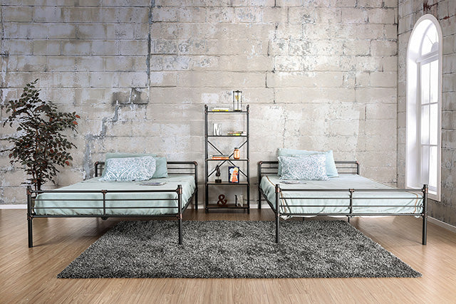 Olga I Antique Black Full/Full Bunk Bed - Time 2 Sleep (West Covina, CA)