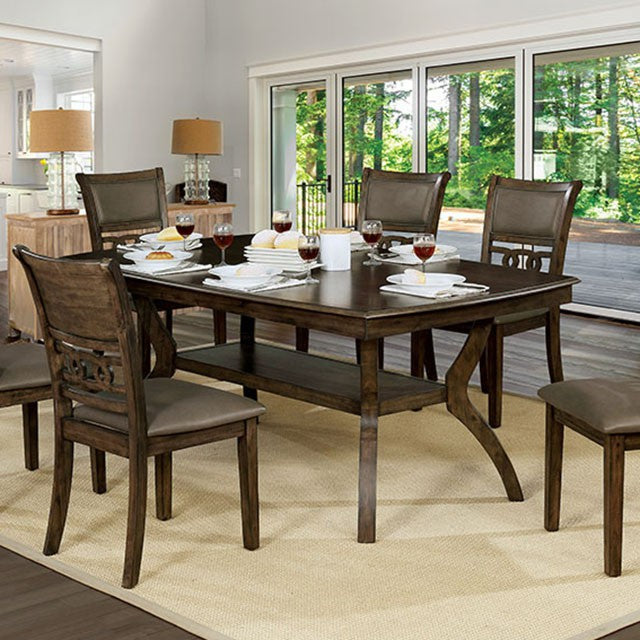 Holly Satin Walnut Dining Table - Time 2 Sleep (West Covina, CA)
