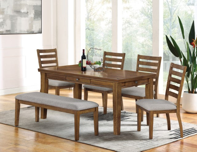 Rapidview 6 Pc Dining Table Set with Bench - Time 2 Sleep (West Covina, CA)