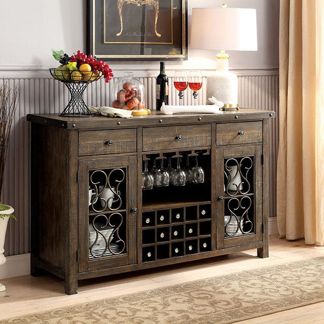 PAULINA Rustic Walnut Dining Table - Time 2 Sleep (West Covina, CA)