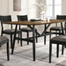 Oberwil 7 Pc Dining Table Set - Time 2 Sleep (West Covina, CA)