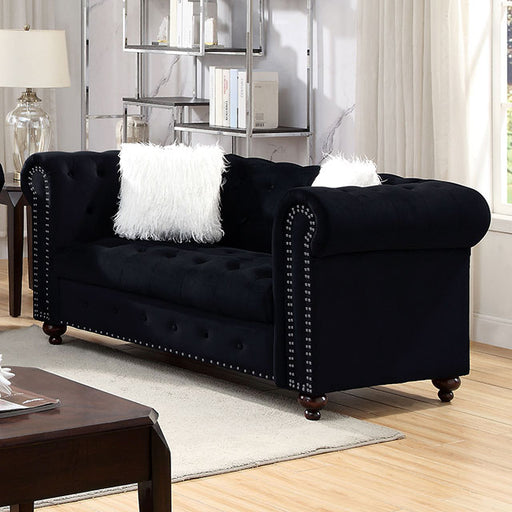 Giacomo Loveseat Black - Time 2 Sleep (West Covina, CA)