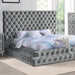 Stefania Bed Grey & Queen - Time 2 Sleep (West Covina, CA)