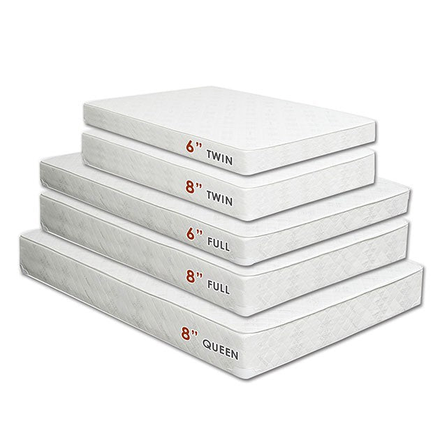 Daisy White 8" Bunkie Board Combo Mattress, Twin - Time 2 Sleep (West Covina, CA)