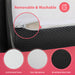 Hollyhock 3" Queen Tri-Fold Memory Foam Topper - Time 2 Sleep (West Covina, CA)