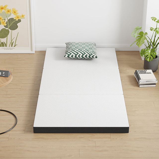 Hollyhock 3" Twin Tri-Fold Memory Foam Topper - Time 2 Sleep (West Covina, CA)