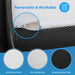 Hollyhock 3" Twin Tri-Fold Memory Foam Topper - Time 2 Sleep (West Covina, CA)