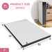 Hollyhock 4" Full Tri-Fold Memory Foam Topper - Time 2 Sleep (West Covina, CA)