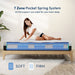 Verbena 12" Queen Hybrid Pocket Coil Mattress - Time 2 Sleep (West Covina, CA)