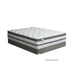 SIDDALEE White/Gray 16" Euro Pillow Top Mattress, Cal.King - Time 2 Sleep (West Covina, CA)