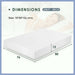 Artemisia 12" Memory Foam Mattress Full, Queen, Eastren King, & Cal.King - Time 2 Sleep (West Covina, CA)