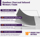 Nasturtium 10" Queen Bamboo Charcoal Infused Memory Foam - Time 2 Sleep (West Covina, CA)