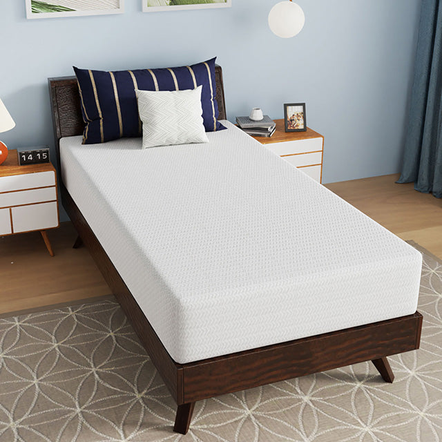 Nasturtium 10" Twin Bamboo Charcoal Infused Memory Foam - Time 2 Sleep (West Covina, CA)