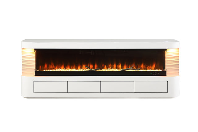 Luken 71" TV Stand w/ Electric Fire Place - Time 2 Sleep (West Covina, CA)